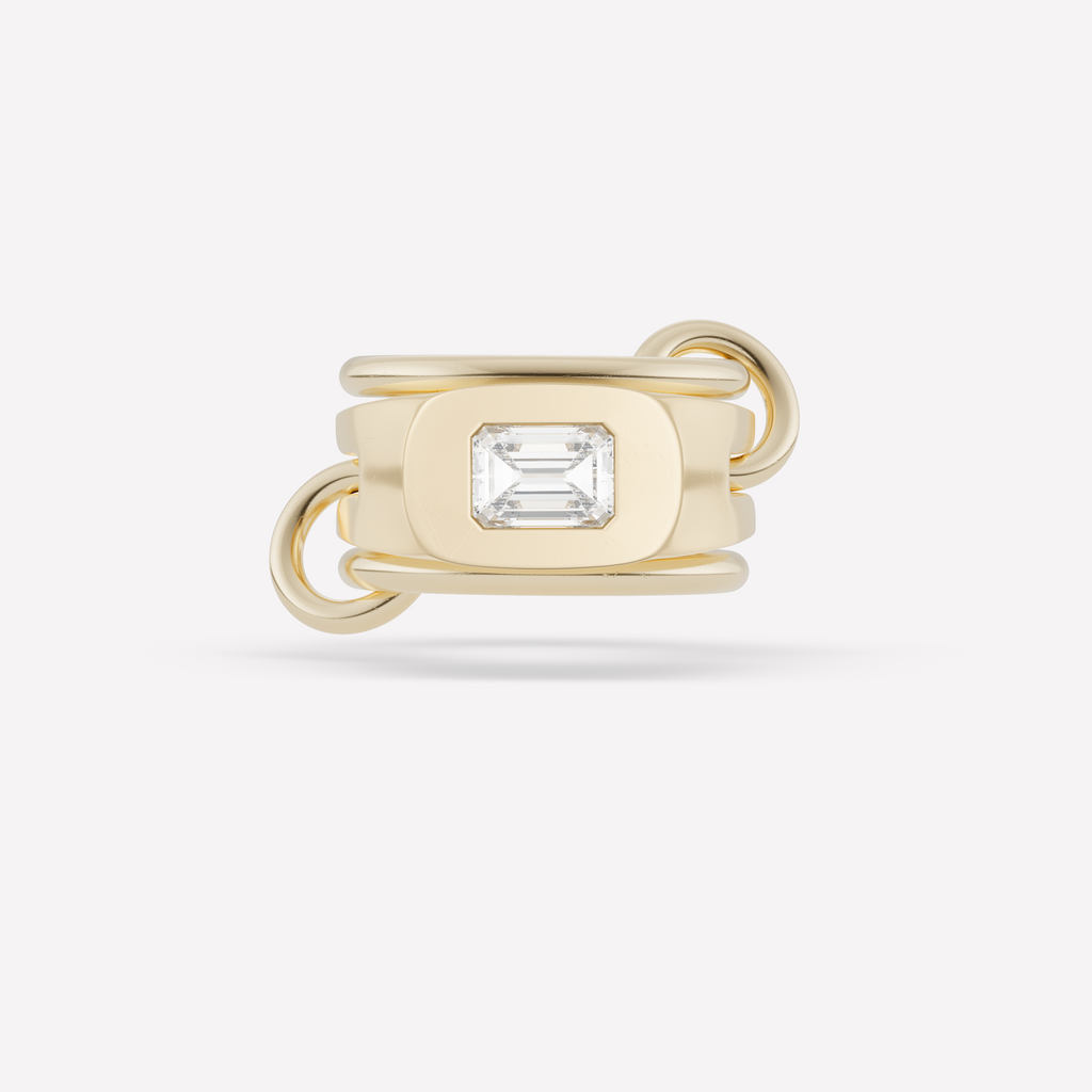 Harlow Emerald Cut YG