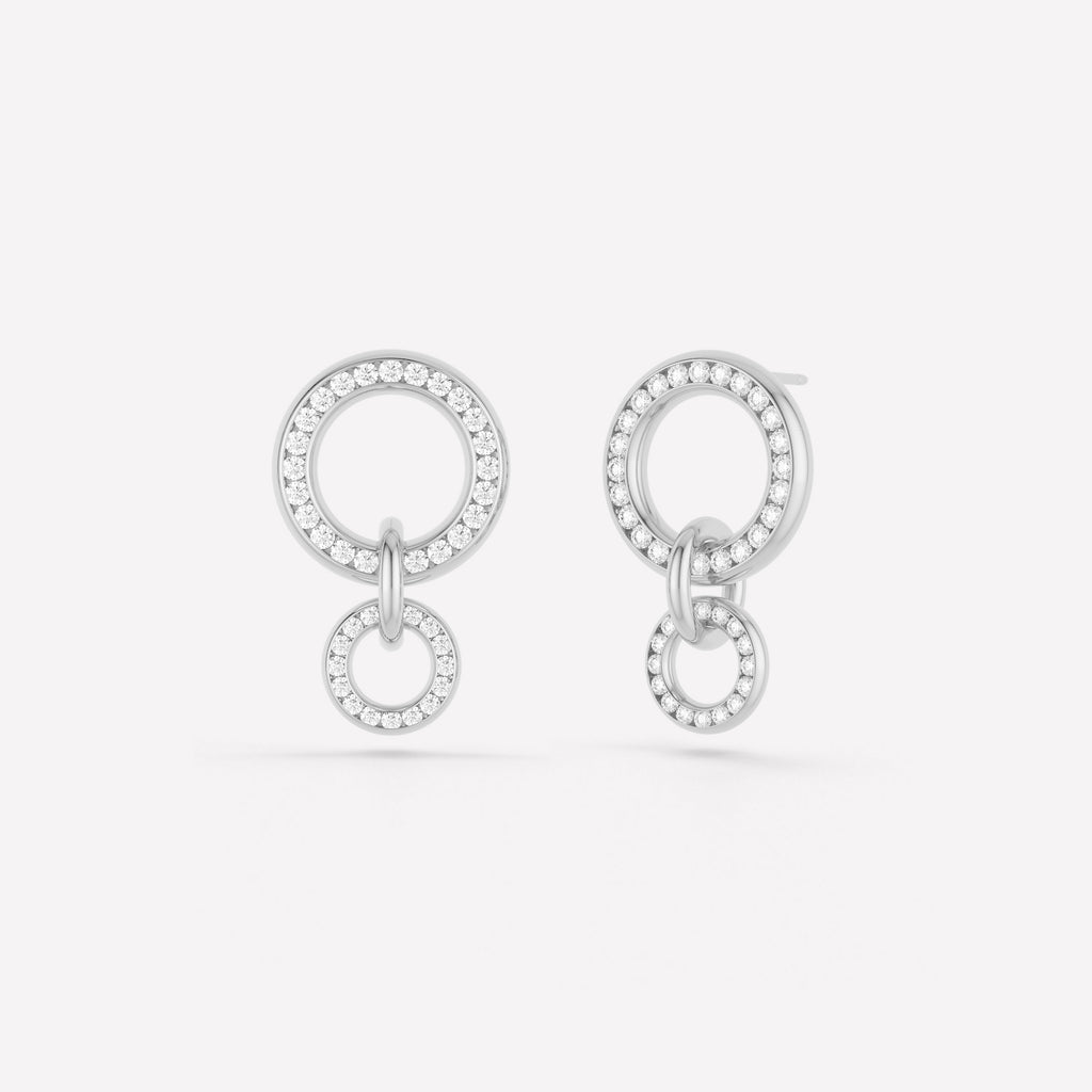 Canis Pavé Earrings