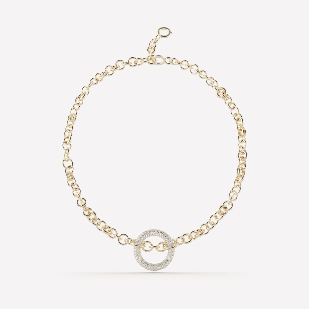 Interlocking Pendant Necklace
