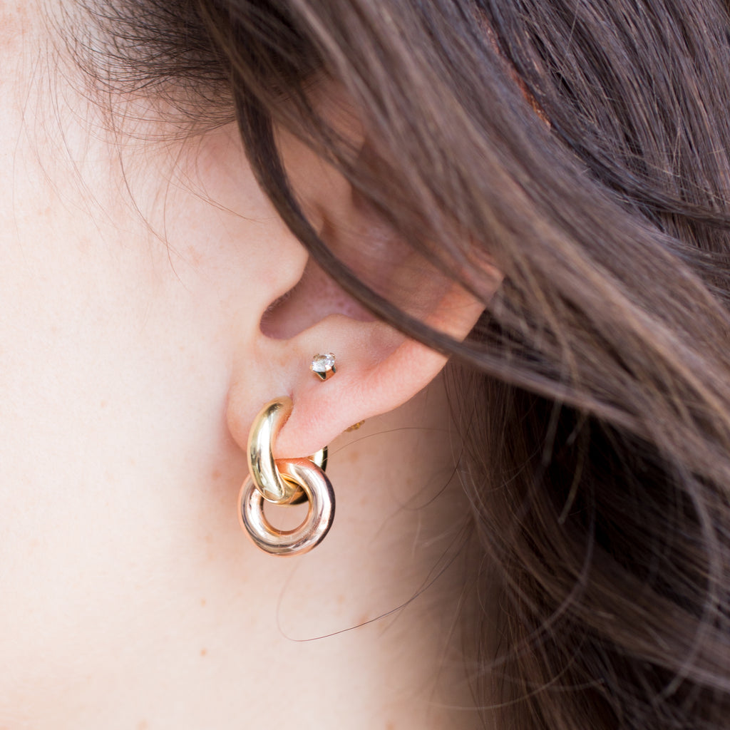 Janus Silver Earrings