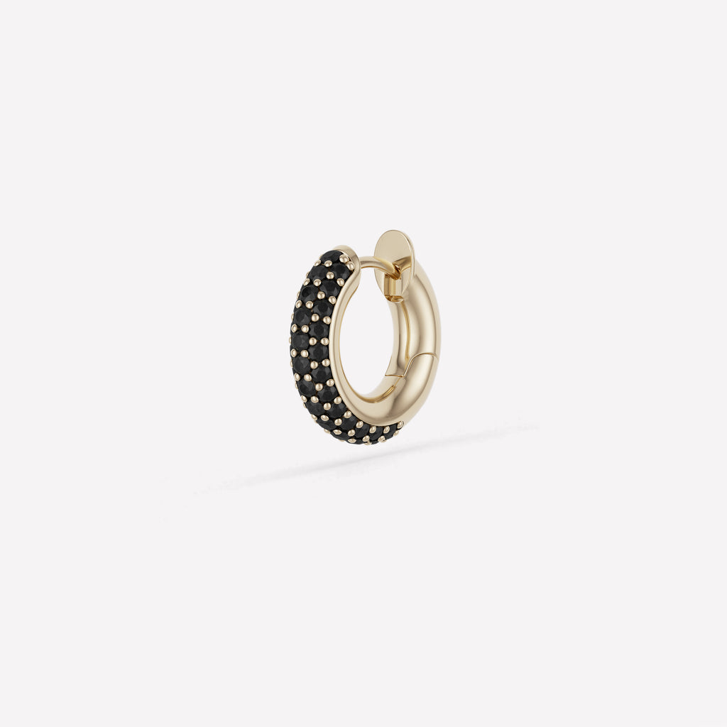 Macro Hoop Pavé