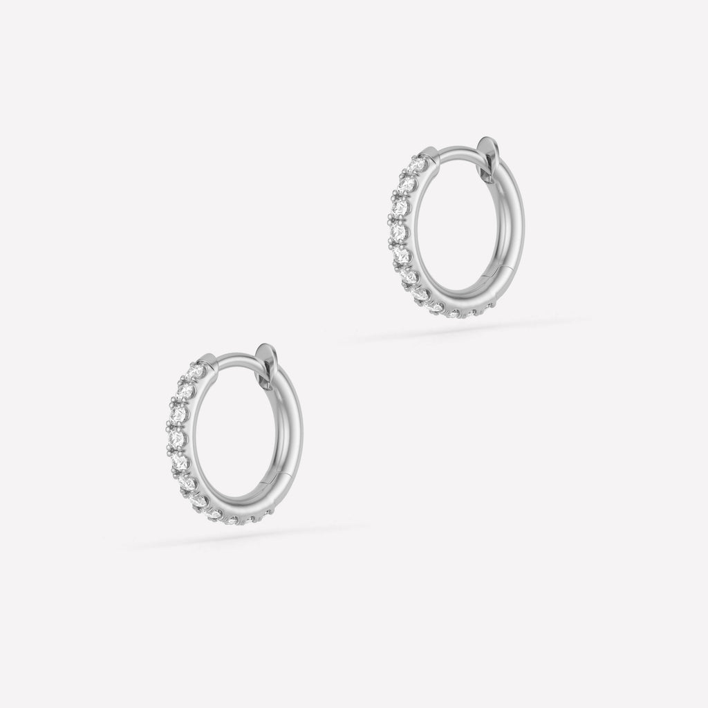 Micro Hoop Pavé 1