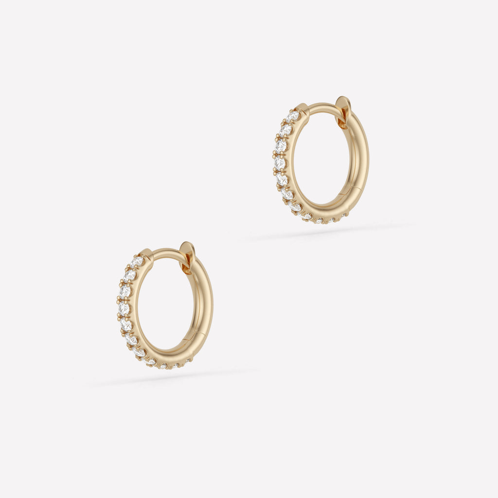 Micro Hoop Pavé 1