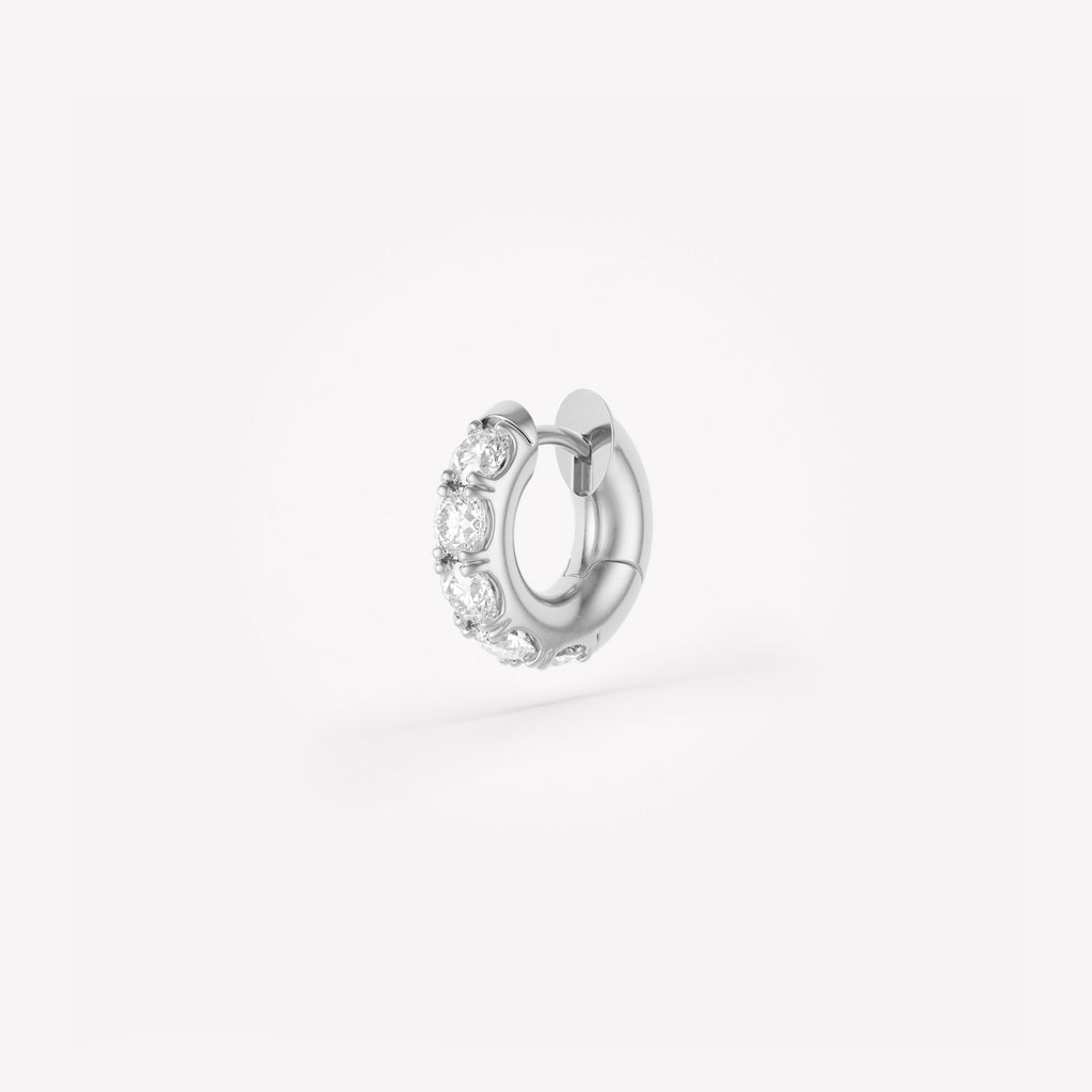 Mini Macro Hoop Pavé 1
