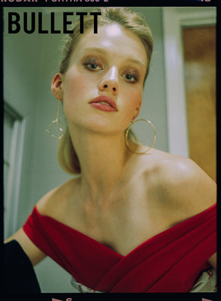 Bullett editorial 'Rodeo' features Spinelli Kilcollin Altaire hoop earrings