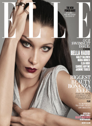 Elle includes the Alexa earrings in their 'Let Their Be Light' feature on accessories