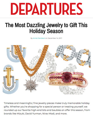 Departures chooses The Most Dazzling Jewelry Holiday Gifts