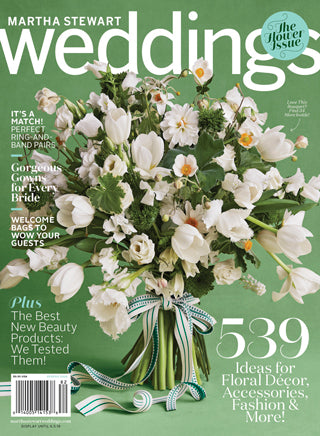 Martha Stewart Weddings Spring 2018 issues prominetly features the Spinelli Kilcollin Artemis Wedding ring