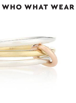 Spinelli Kilcollin’s Solarium Ring is featured on WhoWHatWear.com in their Simple Wedding Jewelry Round Up Story.