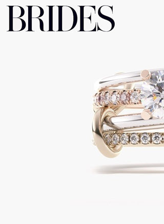 Brides.com features the Spinelli Kilcollin Wedding Anath Ring in their Mixed Metal Engagement Ring round up story.