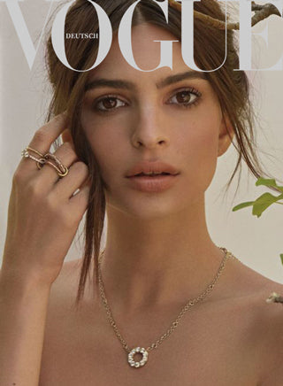 Vogue.de featured the Emily Ratajkowski x Spinelli Kilcollin collaboration in their “Emily Ratajkowski Now Designs Jewelry" article.