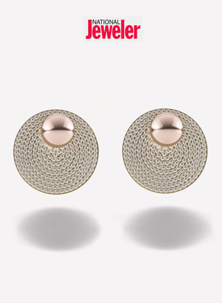 NationalJeweler.com featured Spinelli Kilcollin Saturn Earrings in their “Amanda’s Style File: June Pearls” article.