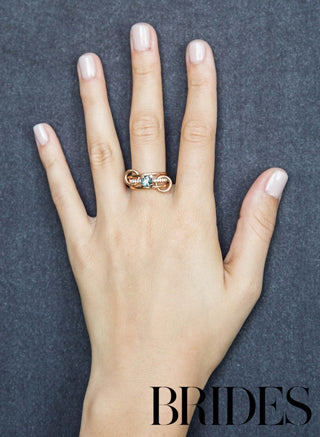 Spinelli Kilcollin featured in the “78 Stunning Sapphire Engagement Rings for Every Bridal Taste” on brides.com.