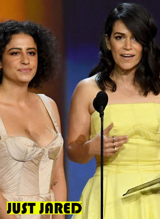 Spinelli Kilcollin credited in the “Broad City’s Abbi Jacobson & Ilana Glazer Hit the Emmys 2018 Together!” on Justjared.com