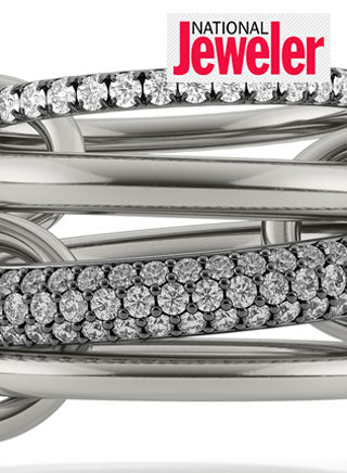 Spinelli Kilcollin Black Gold rings featured in National Jeweler