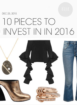 10 Pieces to Invest in in 2016