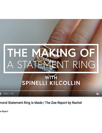 Rachel Zoe of The Zoe Report features Spinelli Kilcollin Production process in "The Making of a Statement Ring"