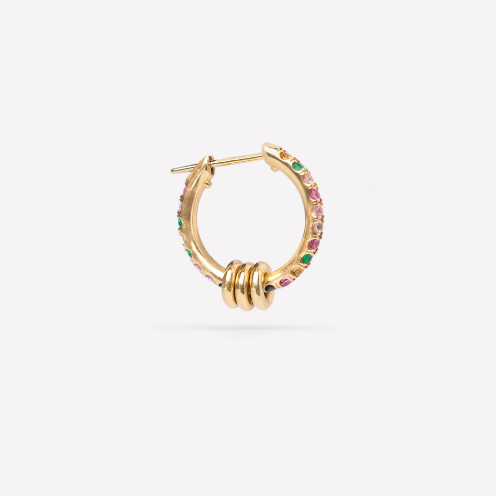 Ara Pavé Royal Hoops | Pair