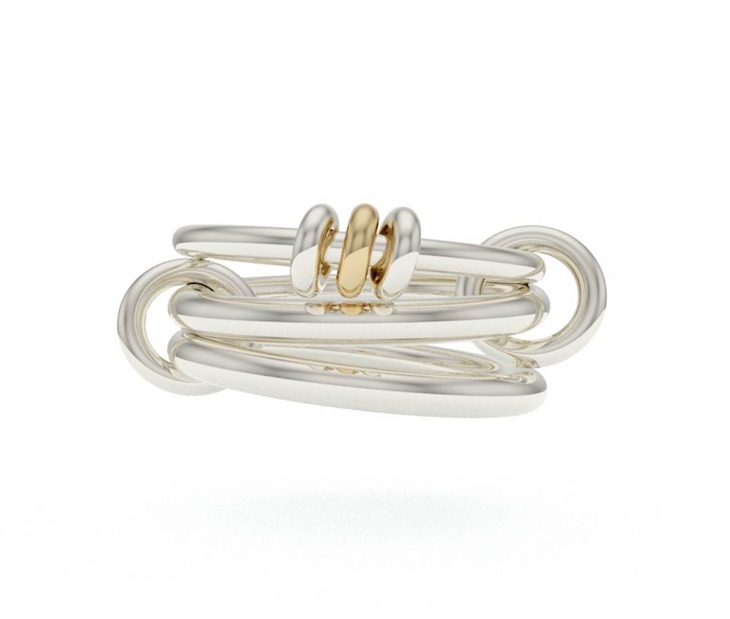 Custom 3 band ring size 8.75 for Gaby
