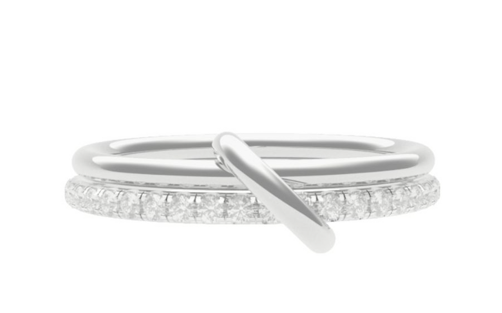 Custom 2 band size 5 3/4 for Hannah