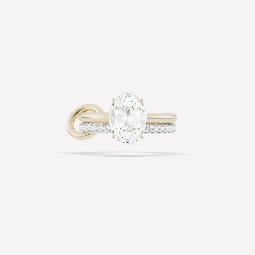 Vera Oval Cut w/ 3ct lab grown size 6 for Daniel