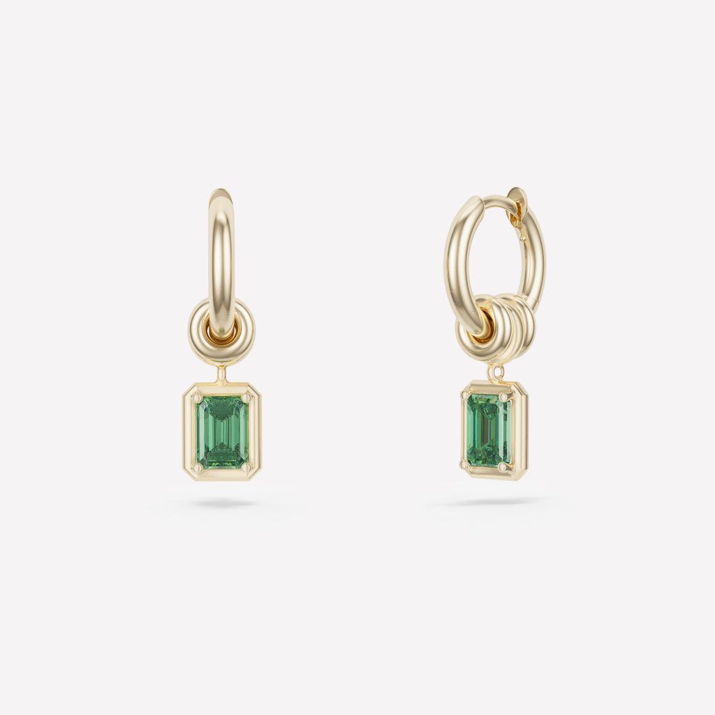 Zahra Emerald Cut Vert (VIP)