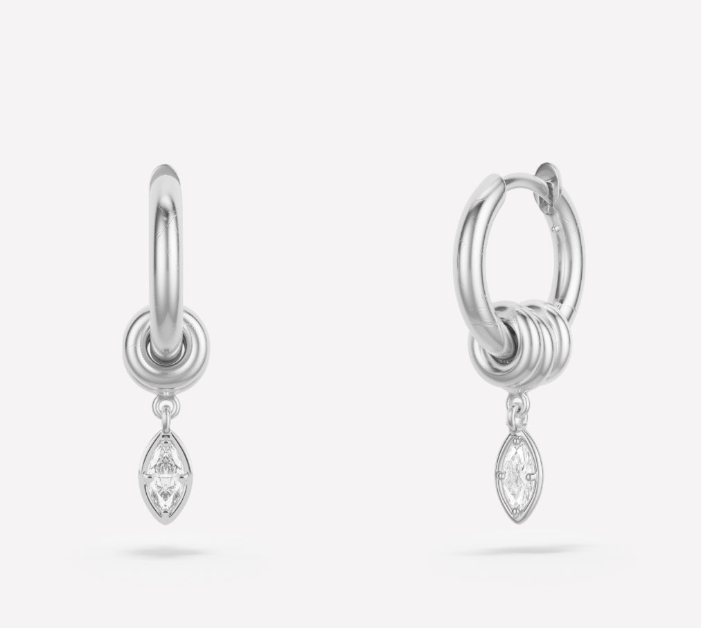 Zahra Marquise Silver