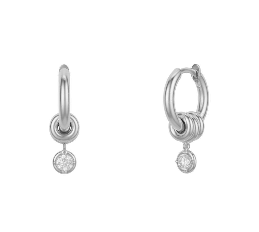 Custom Zahra Hoop for Caroline (pair)