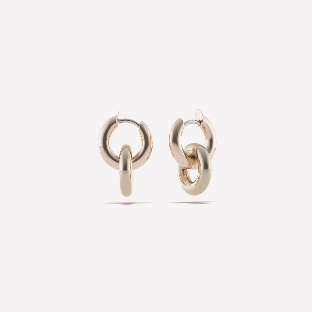 Janus Silver Earrings